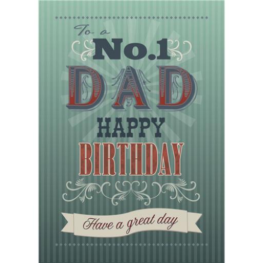 Family Circle Card - Dad