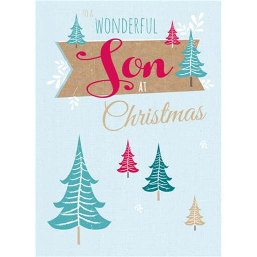 Christmas Card (Single) - Son 'Christmas Trees'