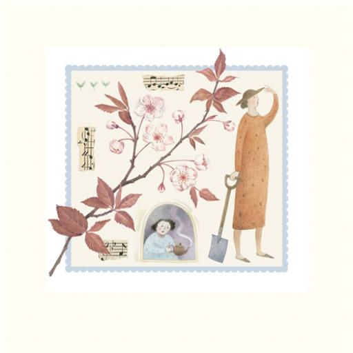 Garden Days Card - Fancy A Cuppa