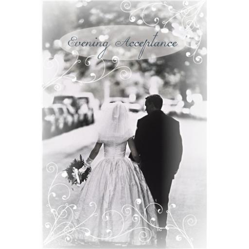 Wedding Card - Bride & Groom (Accept Card)