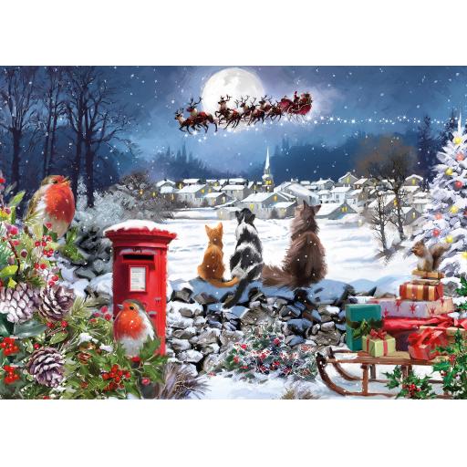 Rectangular Jigsaw - Christmas Delivery