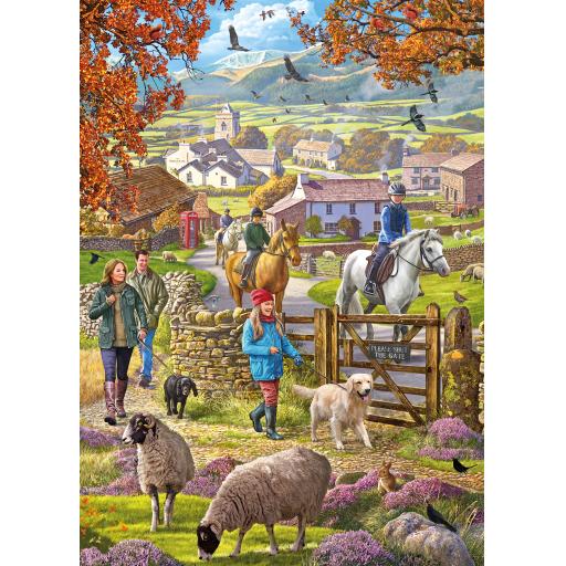 Rectangular Jigsaw - Autumn Walk