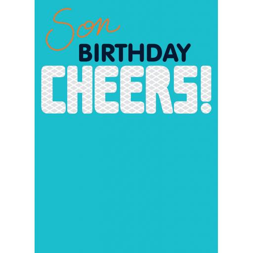 Family Circle Card - Cheers (Son)