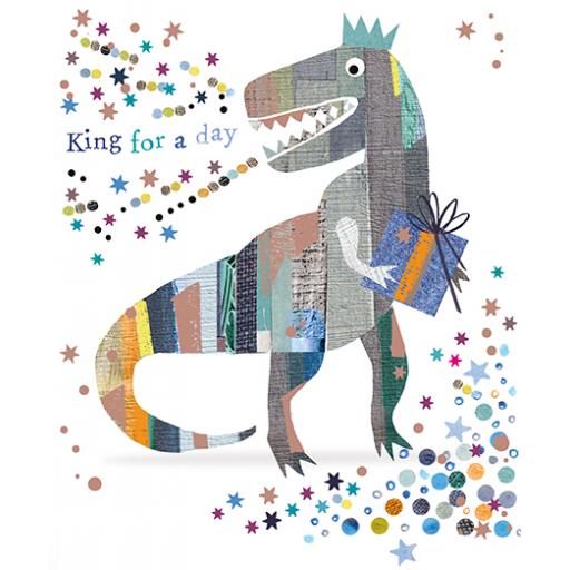 Fathers Day Card - King For A Day