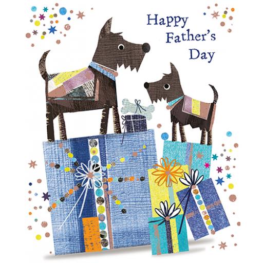 Fathers Day Card - Dogs