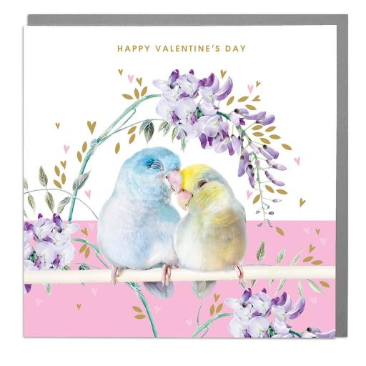 Valentines Day Card - Love Birds