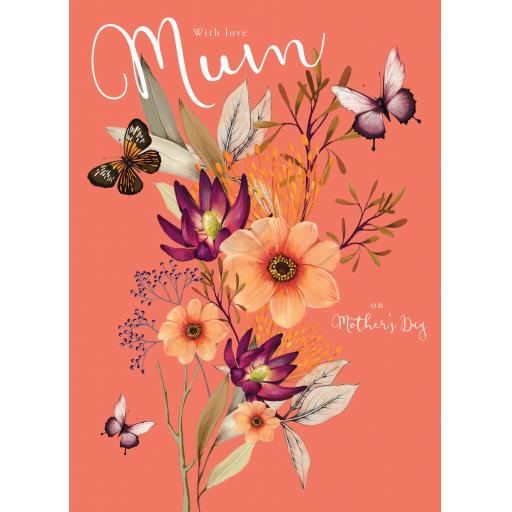 Mother's Day Card - Botanical Blooms