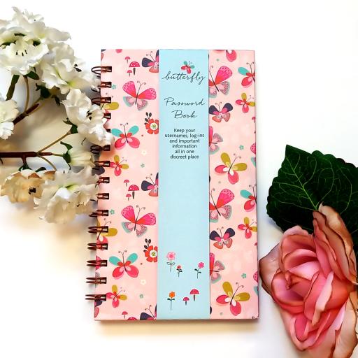 Butterflies Stationery - Password Book