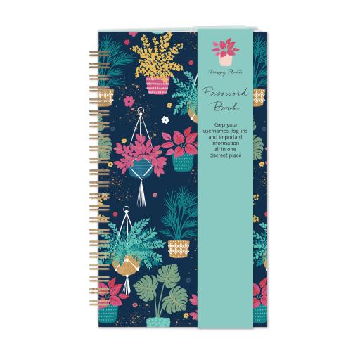 Happy Plants - Password Book