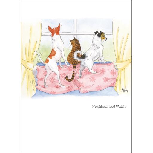 Alison's Animals Card Collection - Neighbourhood Watch