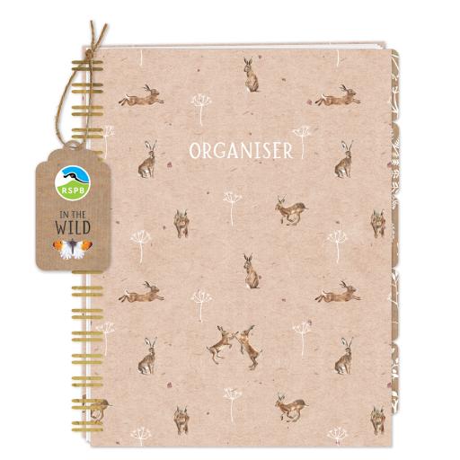 RSPB - In The Wild Stationery - A5 Organiser (with Dividers)