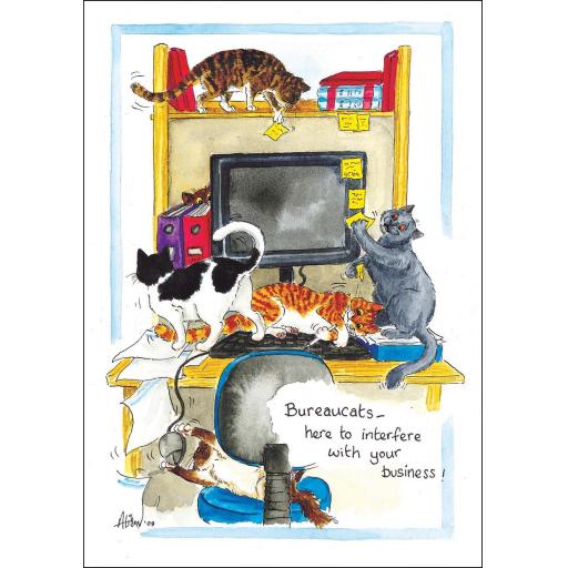 Alisons Animals Card - Bureaucats