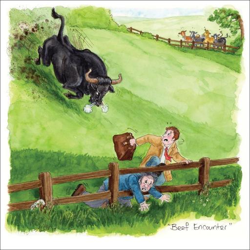 Herriot Card - Beef encounter