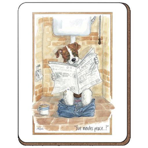 Fridge Magnet - Alisons Animals - Five minutes peace