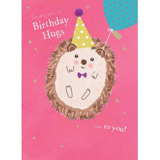 Pom Poms Card Collection - Birthday Hugs