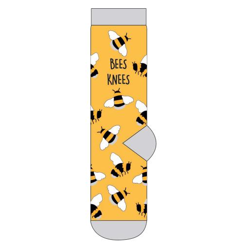 Socks - Bees Kness (1 Pair)