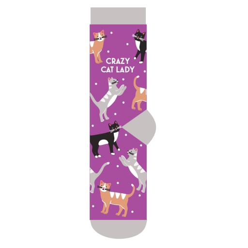 Socks - Crazy Cat Lady (1 Pair)