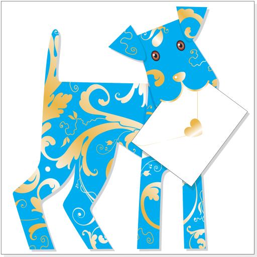 Special Delivery Card Collection - Dog - Binky