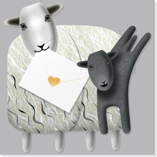 Special Delivery Card Collection - Wildlife - Sheep (Wool jumpers)
