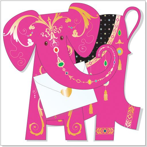 Special Delivery Card Collection - Wildlife - Elephant (Diva)