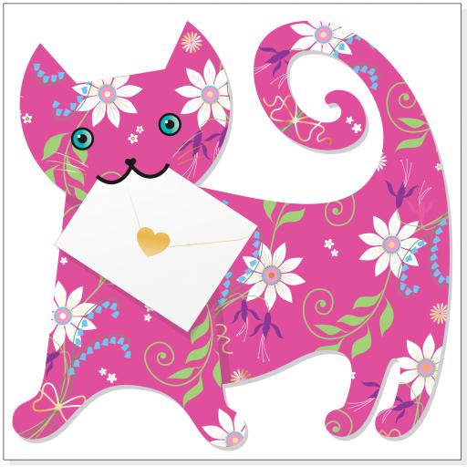 Special Delivery Card Collection - Cat - Daisy
